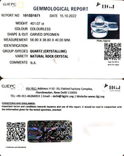 Sphatik Shivling with Govt. Lab Certificate-(60)